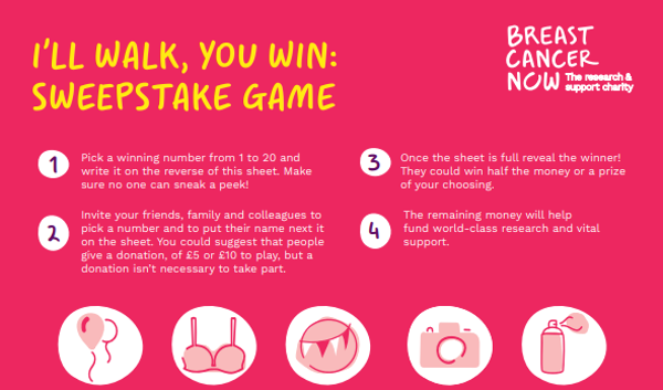 A sweepstake game to play with your supporters.