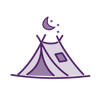 Night In The Wild Icons Tent (1)