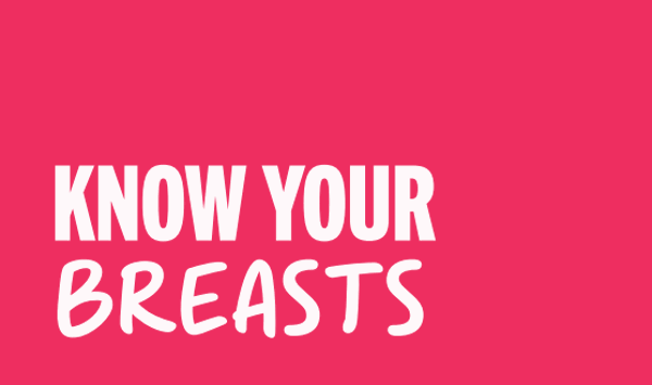 The cover of the Know your breasts guide
